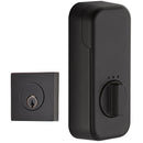 Emtek Square Single Cylinder Deadbolt with EMPowered Motorized Smart Lock Upgrade