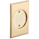 Emtek Tubular Rectangular Pocket Door Locks