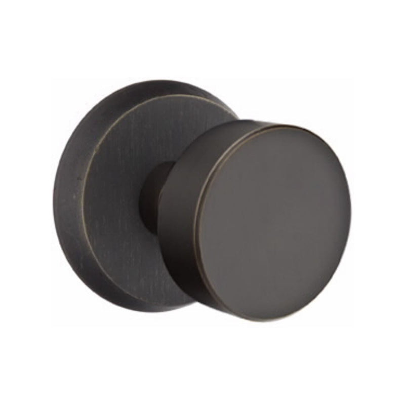 Emtek Sandcast Bronze Round Knob Concealed Screws with