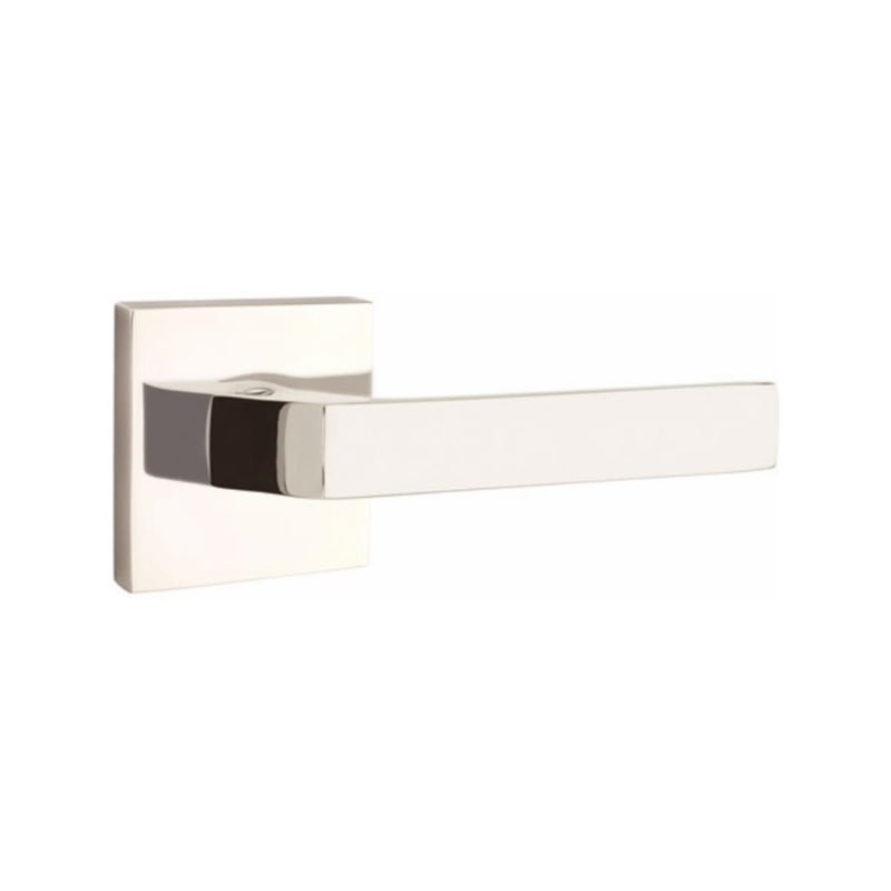 EMTEK Dumont Lever Concealed Screws with Square Rosette
