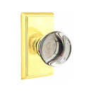 Emtek Providence Knob With Rectangular Rosette