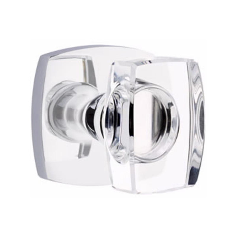 Emtek Windsor Knob Concealed Screws with Urban Modern Rosette