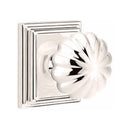 Emtek Melon Knob Concealed Screws With Wilshire Rosette