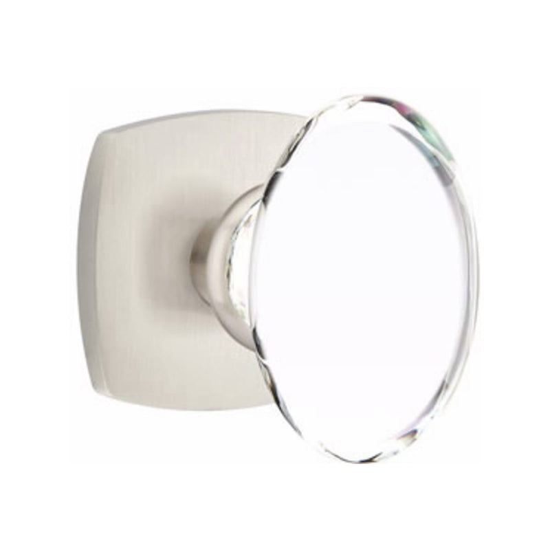 Emtek Hampton Knob Concealed Screws with Urban Modern Rosette