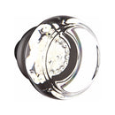 Emtek Wilshire Brass Tubular Entry set with Georgetown Glass Knob