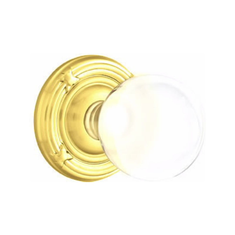 Emtek Bristol Knob With Ribbon & Reed Rosette