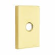 Emtek Select T-BAR Smooth Lever Concealed Screws with Modern Rectangular Rosette