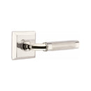 Emtek Select R-BAR Knurled Lever with Quincy Rosette