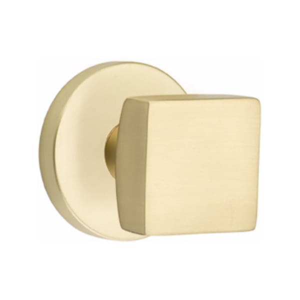Emtek Square Concealed Screws Knob with Disk Rosette