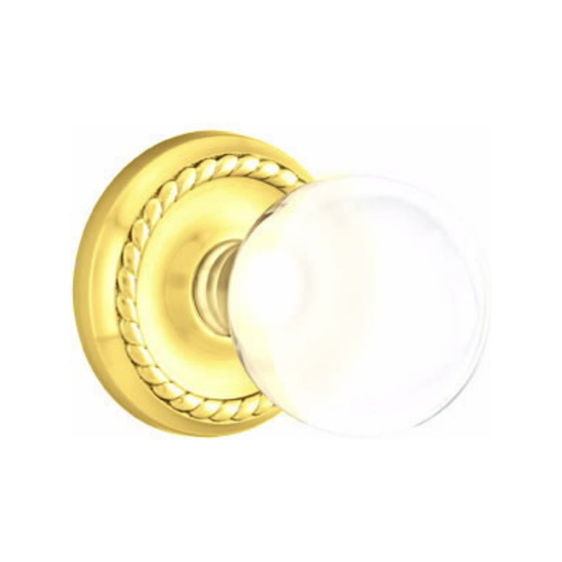 Emtek Bristol Knob With Rope Rosette