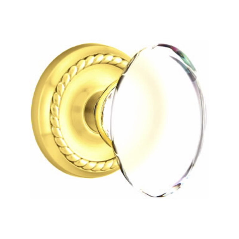 Emtek Hampton Knob Concealed Screws With Rope Rosette