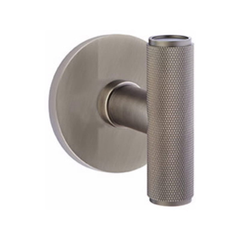 Emtek Ace Knurled Knob Concealed Fasteners with Disk Rosette