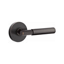 Emtek Myles Lever with Disk Rosette Concealed Screws