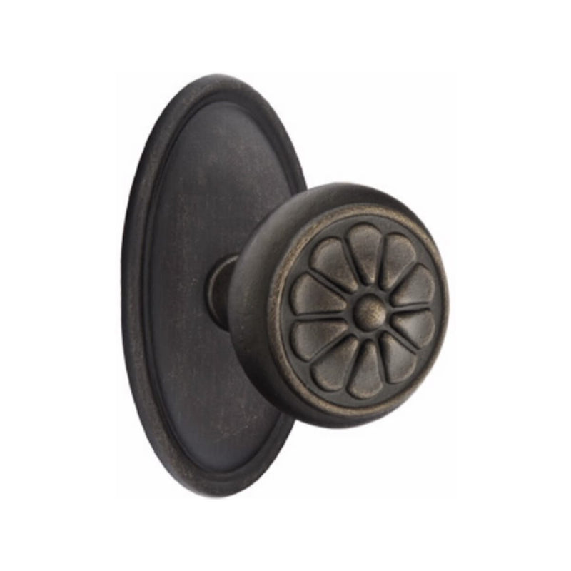 Emtek Lost Wax Petal Knob with