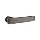 Emtek Sandcast Bronze Style Electronic Keypad Handle set with Yuma Lever