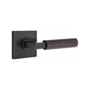 Emtek Select L-Square Faceted Lever Concealed Screws with Square Rosette