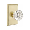 Emtek Astoria Knob Concealed Screws With Rectangular Rosette