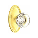 Emtek Georgetown Knob With Oval Rosette