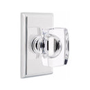 Emtek Windsor Knob Concealed Screws With Rectangular Rosette