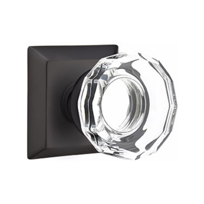 Emtek Lowell Knob With Quincy Rosette