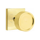Emtek Verve Concealed Screws Knob with Square Rosette