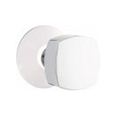 Emtek Freestone Knob with Modern Rosette
