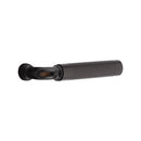 Emtek Nashville Brass Tubular Entry set with Select R-Bar Knurled Lever