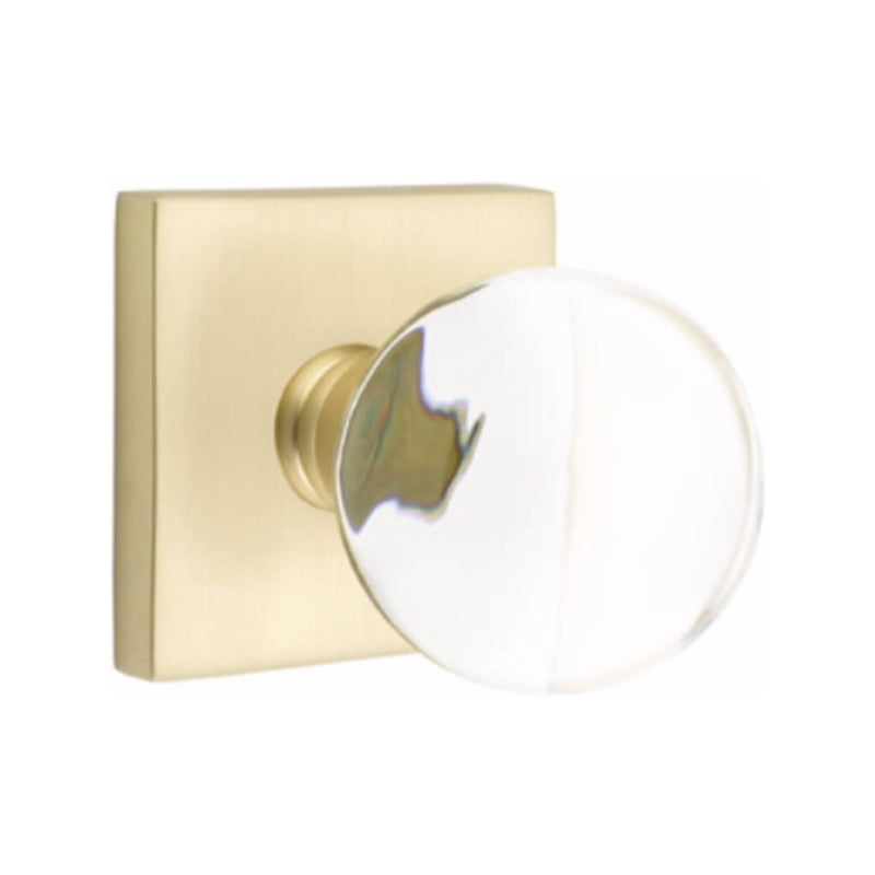 Emtek Bristol Knob with Square Rosette