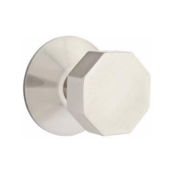 Emtek Octagon Concealed Screws Knob with Modern Rosette