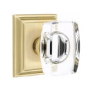 Emtek Windsor Knob Concealed Screws With Wilshire Rosette