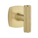 Emtek Ace Knurled Knob Concealed Fastener with Urban Modern Rosette