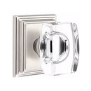 Emtek Windsor Knob Concealed Screws With Wilshire Rosette