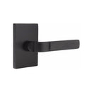 EMTEK Aston Lever Concealed Screws with Modern Rectangular Rosette