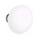 Emtek Sideplate Ice White Knob With 7” Wilshire Rosette