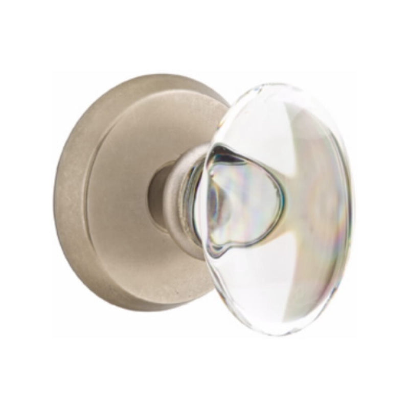 Emtek Glass Hampton Knob with