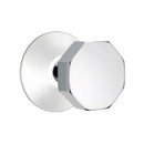 Emtek Octagon Knob with Modern Rosette