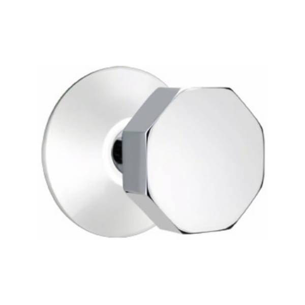 Emtek Octagon Concealed Screws Knob with Modern Rosette