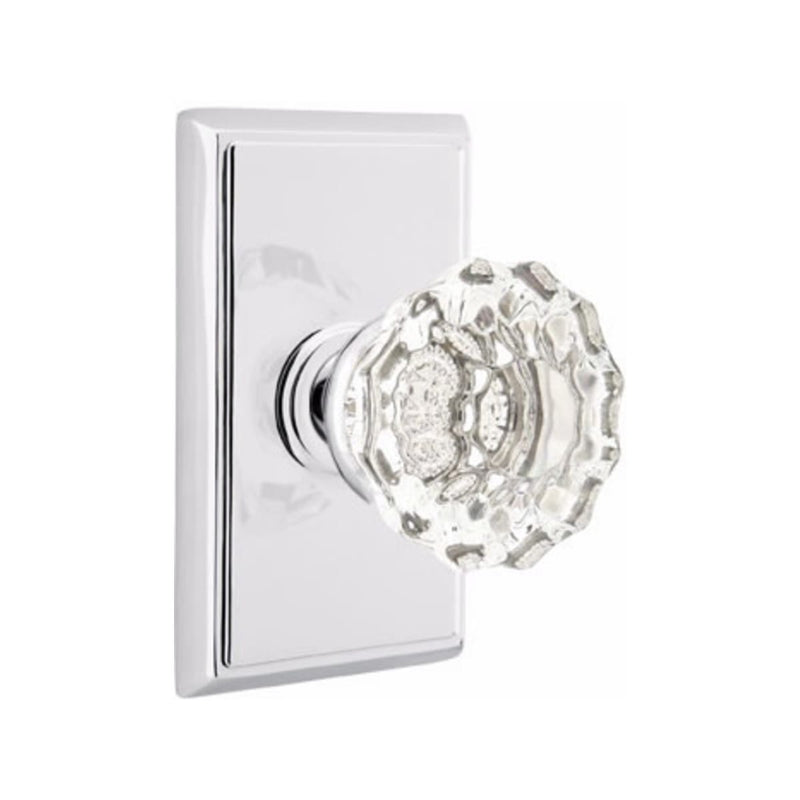 Emtek Astoria Knob With Rectangular Rosette