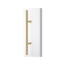 Emtek Round Long Door Pulls - Stainless Steel