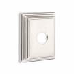 Emtek Select R-BAR Smooth Lever Concealed Screws with Wilshire Rosette