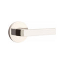 EMTEK Dumont Lever Concealed Screws with Disk Rosette