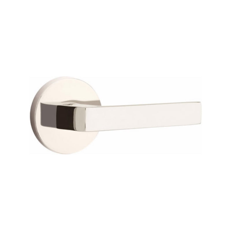 EMTEK Dumont Lever Concealed Screws with Disk Rosette