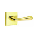 EMTEK Basel Lever with Square Rosette