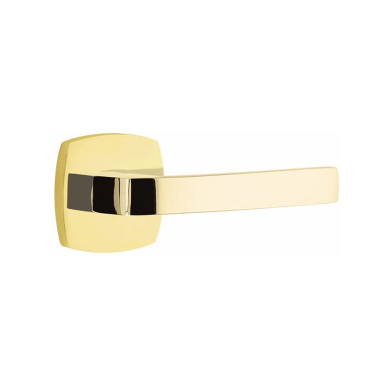EMTEK Breslin Lever Concealed Screws with Urban Modern Rosette