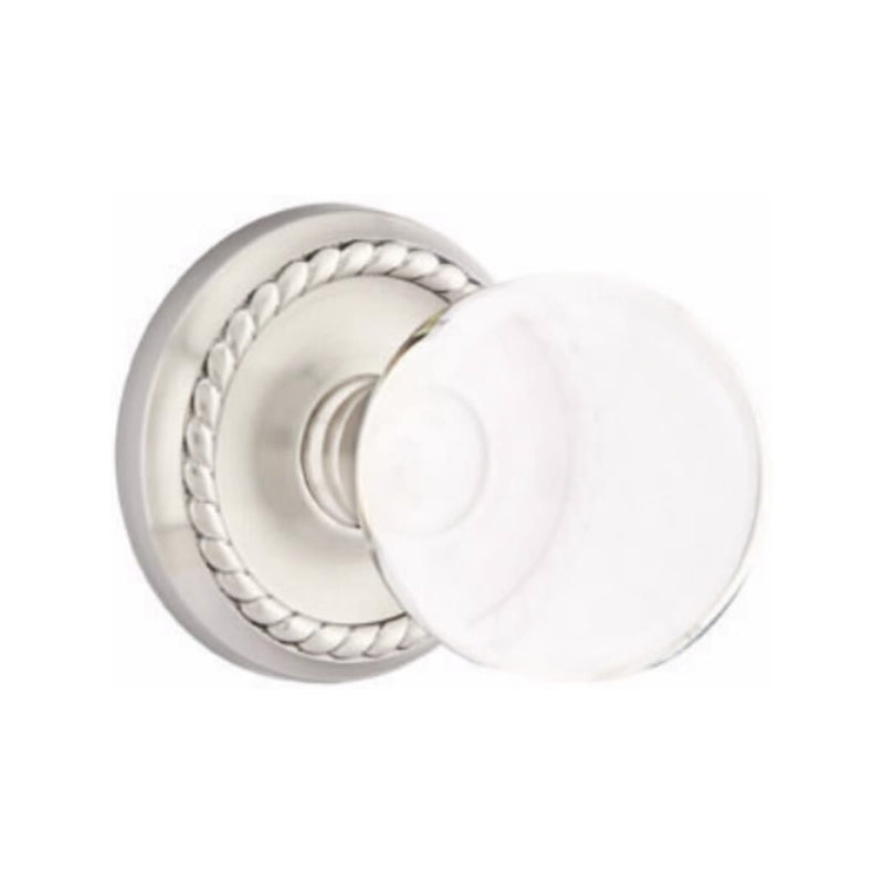 Emtek Bristol Knob Concealed Screws With Rope Rosette