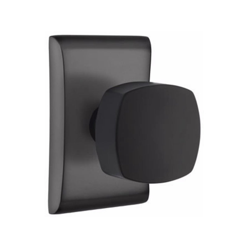 Emtek Freestone Knob Concealed Screws with Neos Rosette