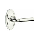Emtek Manning Lever Concealed Screws with Oval Rosette