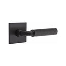 Emtek Select R-BAR Knurled Lever Concealed Screws with Square Rosette