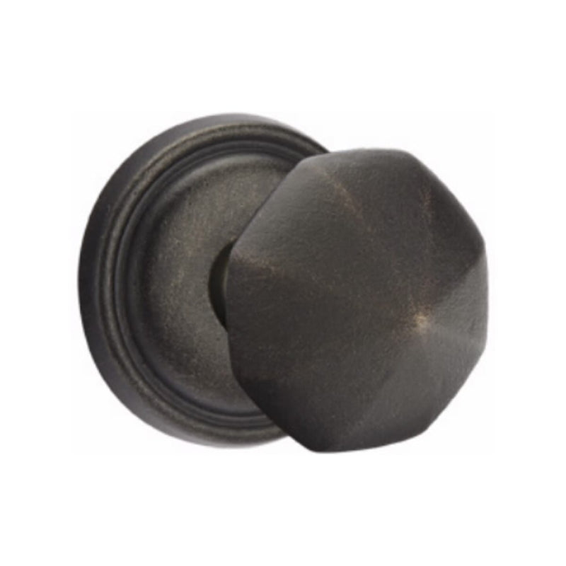 Emtek Lost Wax Octagon Knob Concealed Screws with
