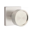 Emtek Verve Concealed Screws Knob with Square Rosette
